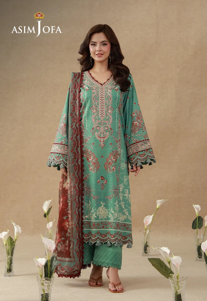 Printed Embroidered Cambric Unstitched 3 Pcs