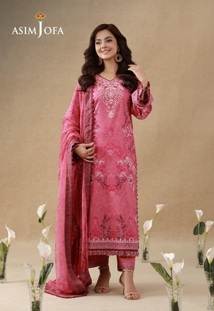 Printed Embroidered Cambric Unstitched 3 Pcs