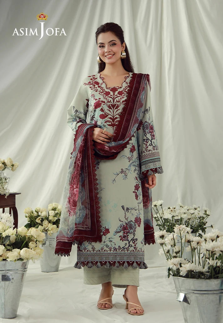 Printed Embroidered Cambric Unstitched 3 Pcs