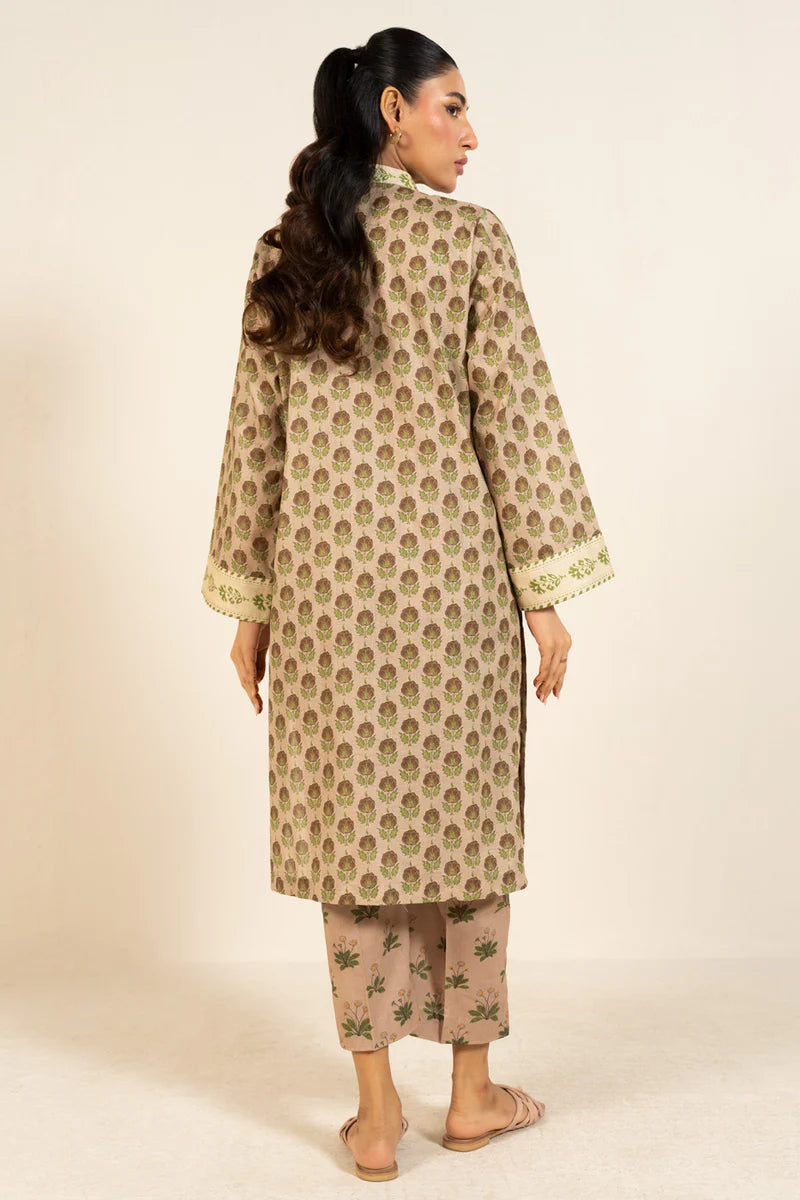 2 Piece Printed Shirt and Trouser