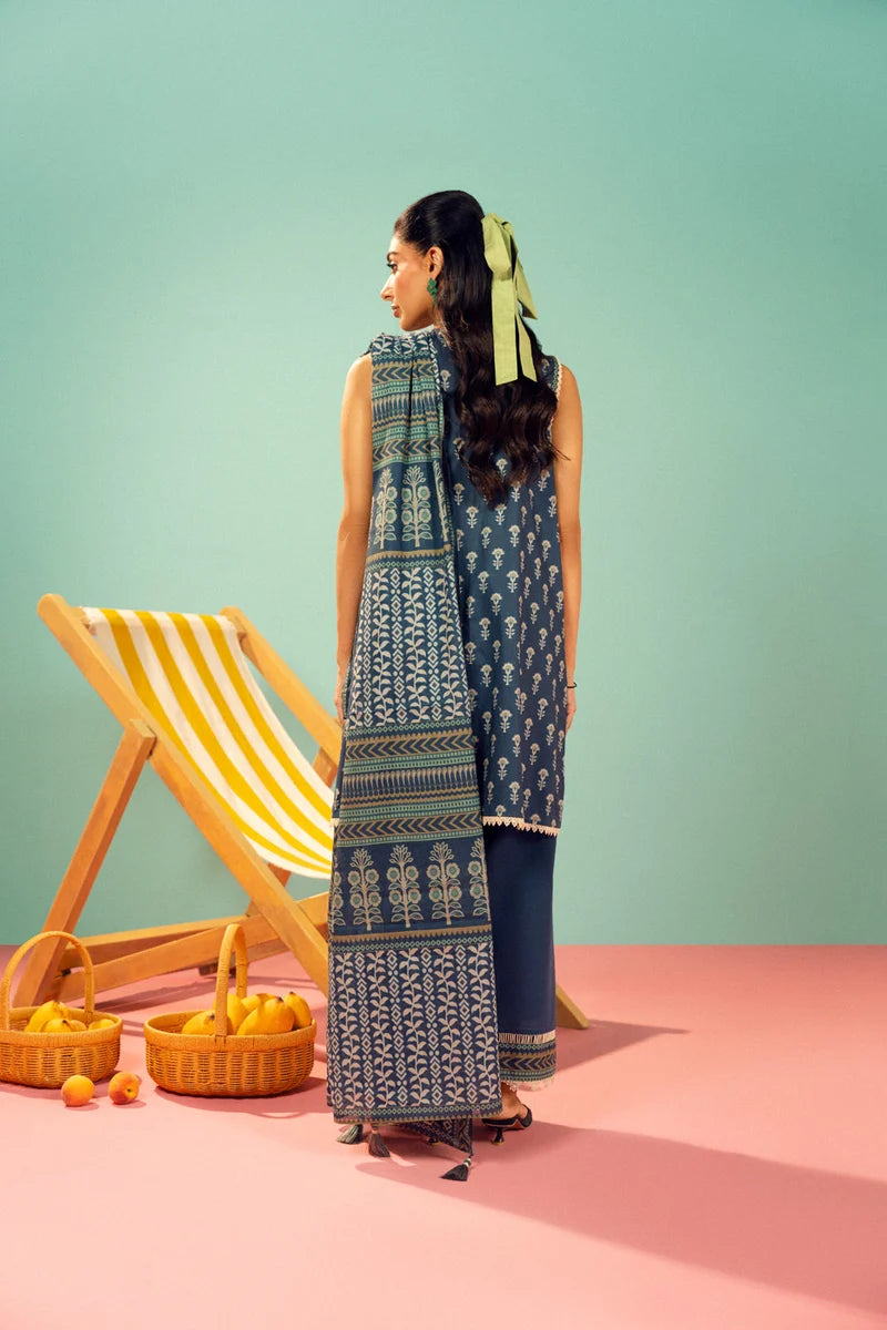 3 Piece Printed Lawn Suit