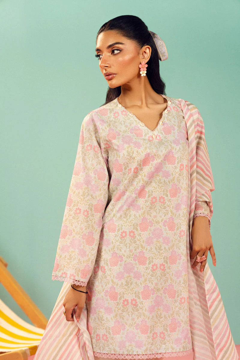 3 Piece Printed Lawn Suit