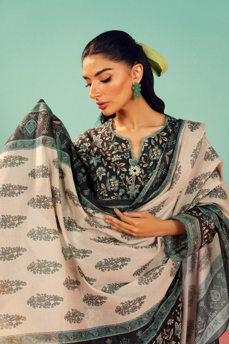 3 Piece Printed Lawn Suit