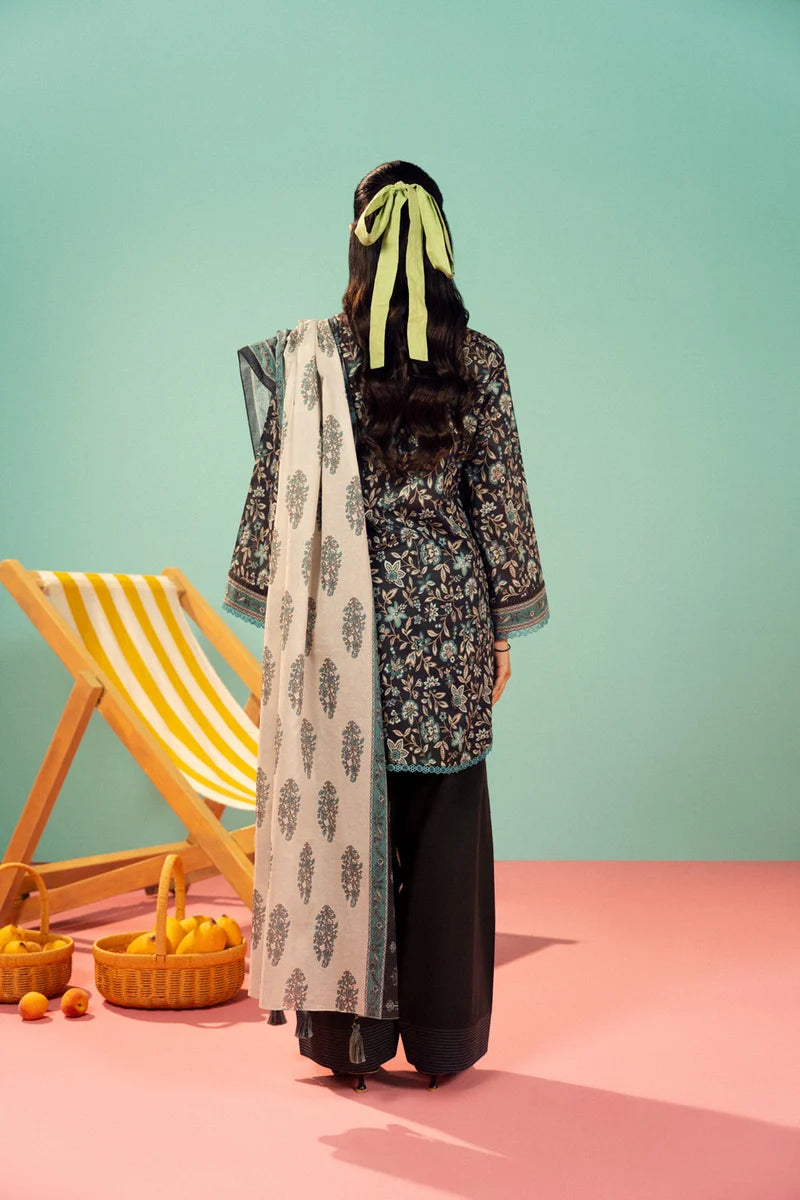 3 Piece Printed Lawn Suit