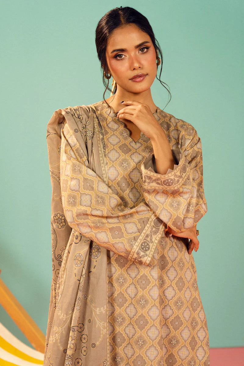 3 Piece Printed Lawn Suit