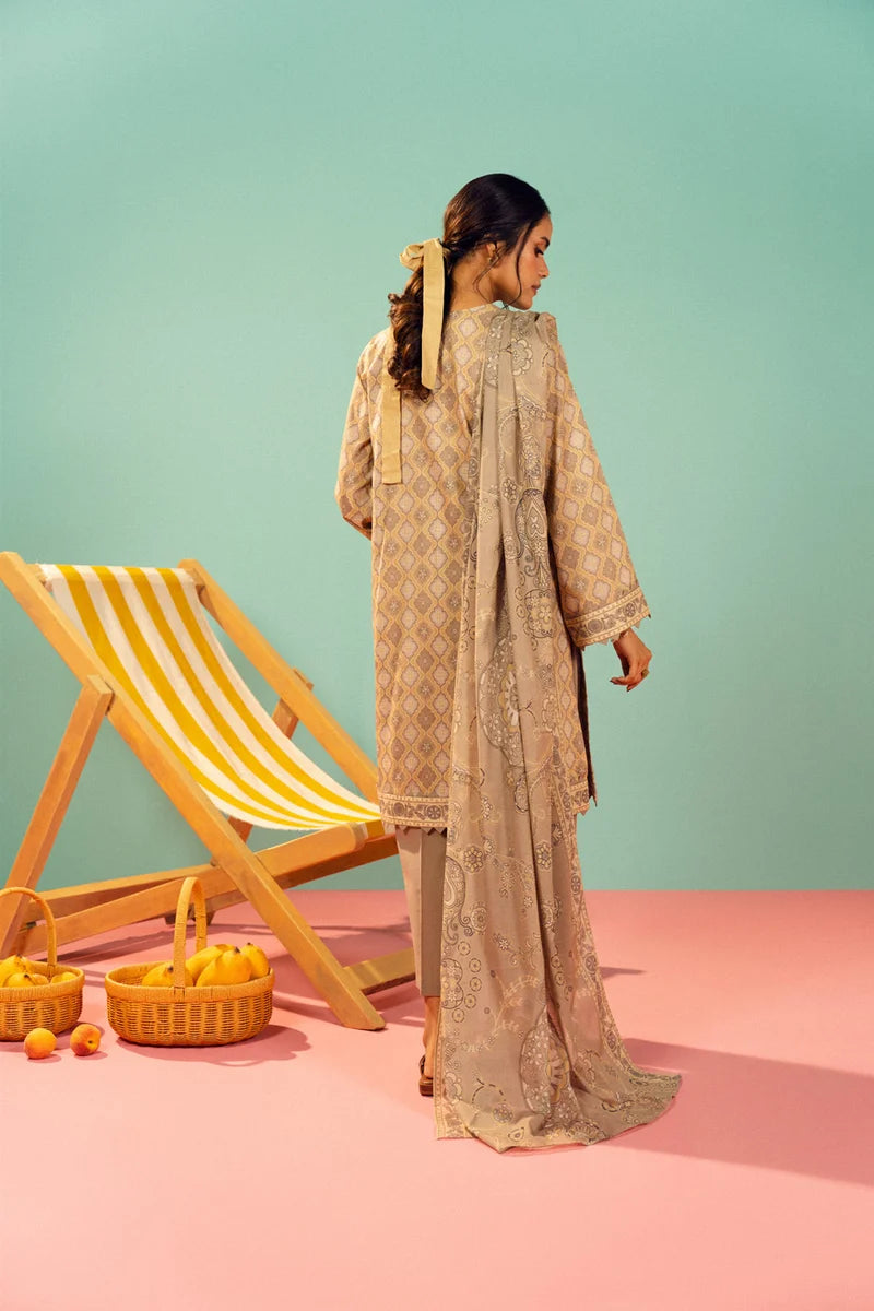 3 Piece Printed Lawn Suit