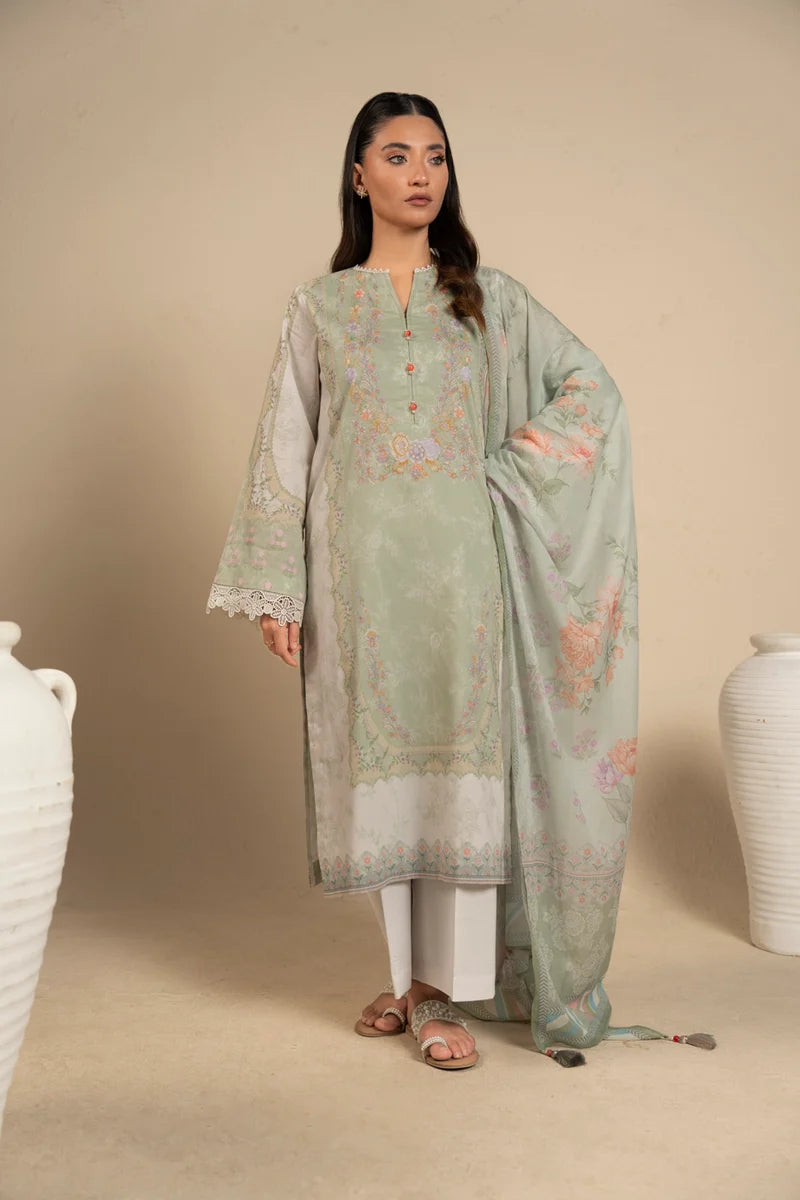 3 piece lawn suit