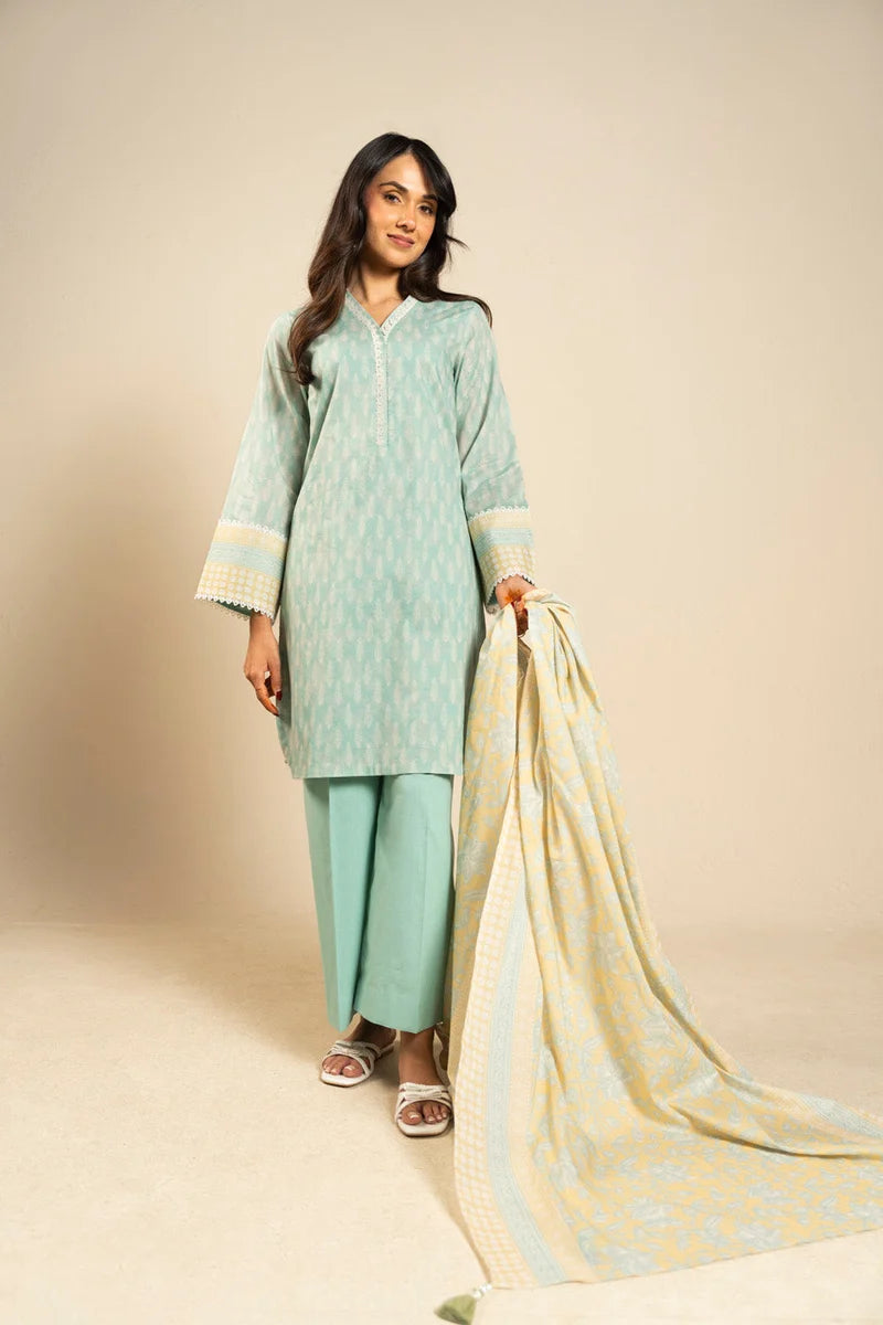 3 Piece Printed Lawn Suit