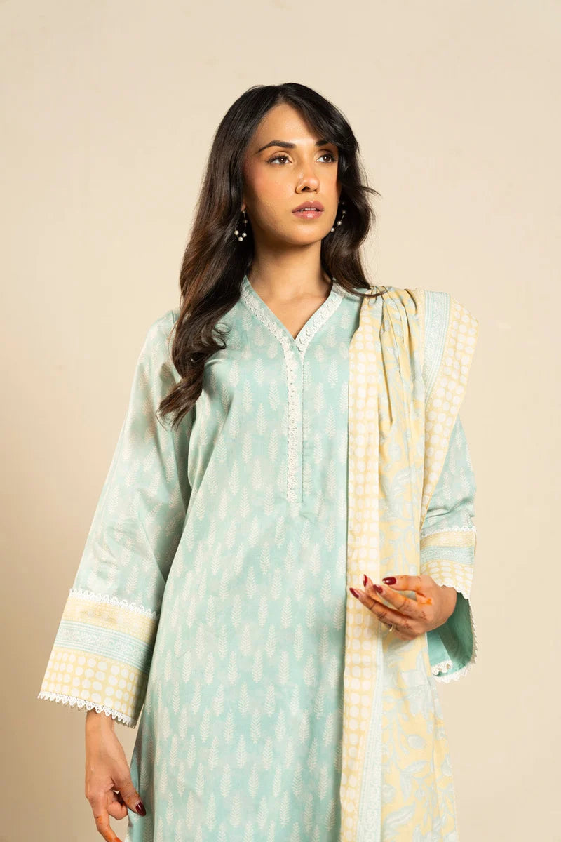 3 Piece Printed Lawn Suit