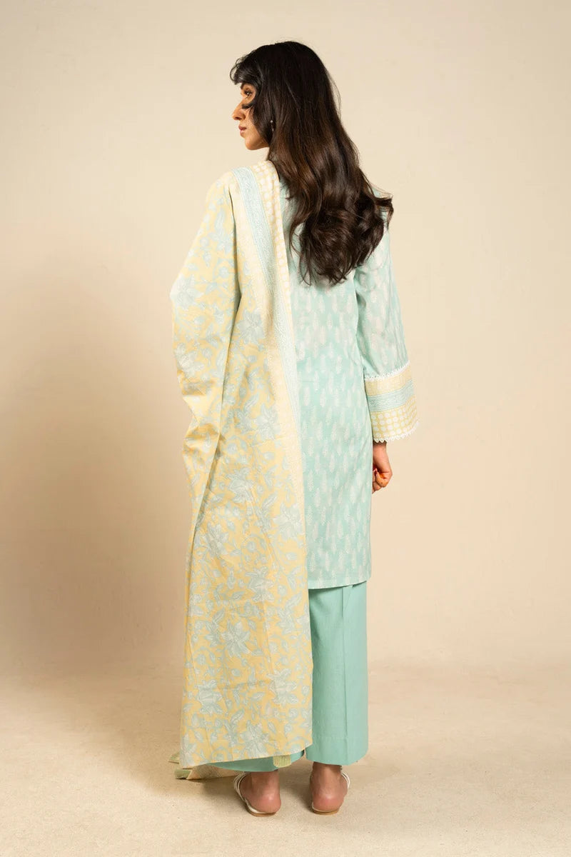 3 Piece Printed Lawn Suit