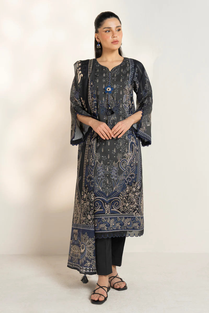 3- Piece Printed Lawn Suit
