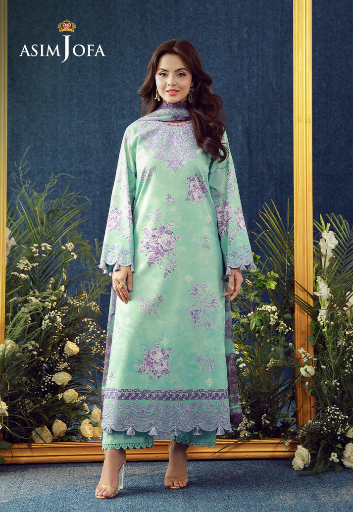 Printed Embroidered Cambric Unstitched 3 Pcs