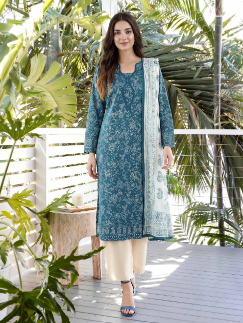 2-Piece Lawn Paste shirt with Voile dopatta