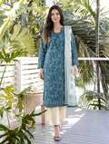 2-Piece Lawn Paste shirt with Voile dopatta