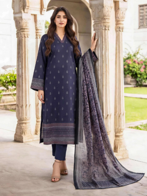 3 Piece Lawn Suit