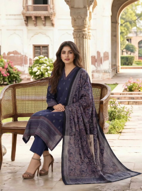 3 Piece Lawn Suit