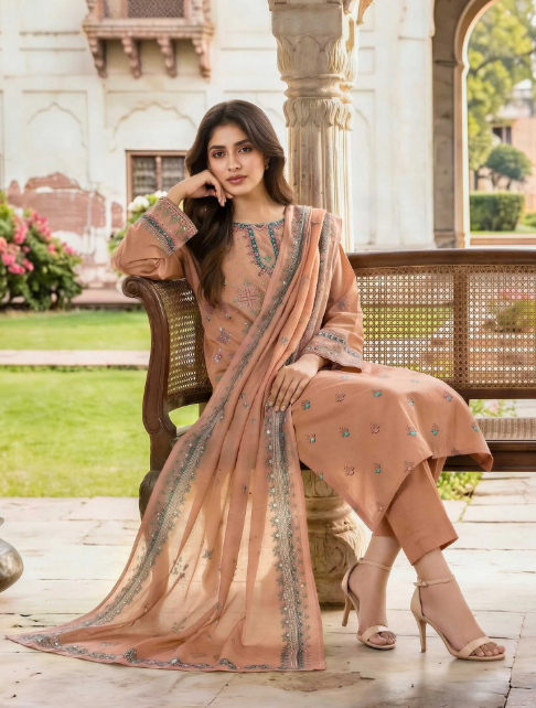 3 Piece Lawn Suit