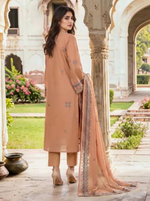 3 Piece Lawn Suit