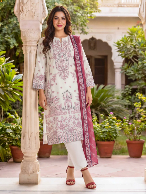 2 Piece Lawn Suit