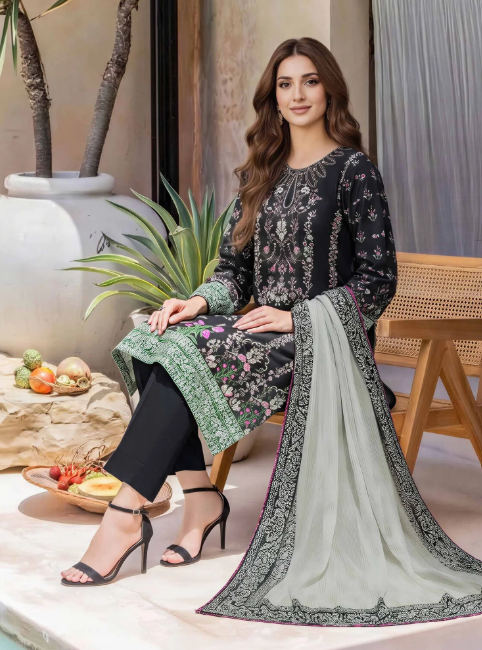 3 Piece Lawn Suit
