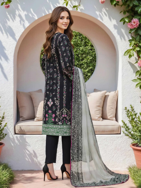 3 Piece Lawn Suit