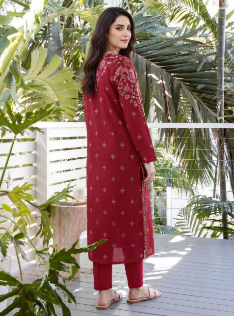 2 Piece Lawn Suit