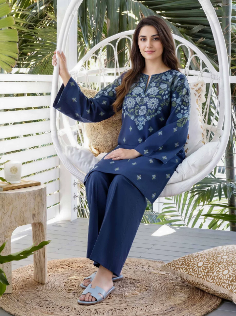 2 Piece Lawn Suit
