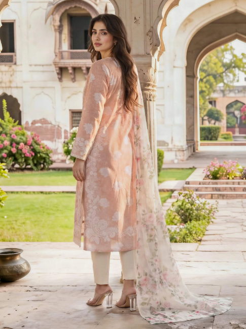 2 Piece Lawn Suit