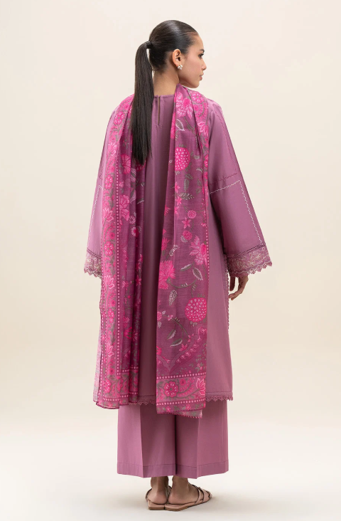 3 PIECE EMBROIDERED LAWN SUIT