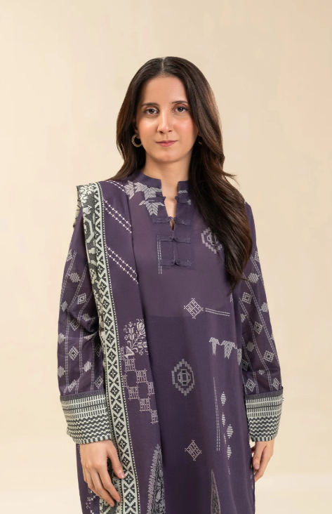3 PIECE PRINTED LAWN SUIT