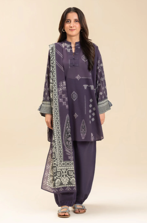 3 PIECE PRINTED LAWN SUIT