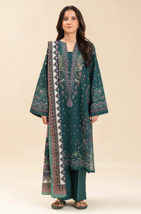 3 PIECE PRINTED LAWN SUIT
