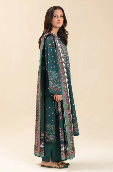 3 PIECE PRINTED LAWN SUIT