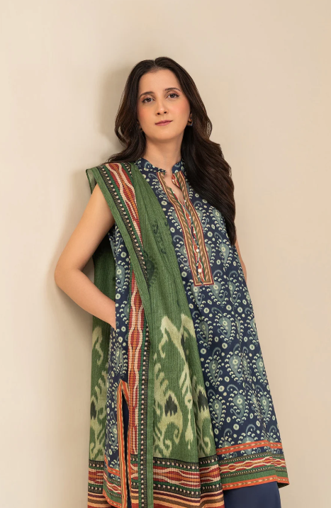 3 PIECE PRINTED LAWN SUIT