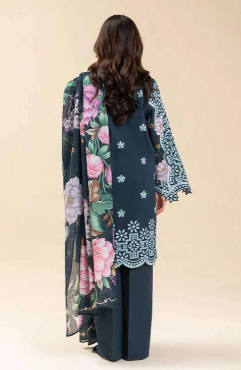 3 PICE PRINTED LAWN SUIT