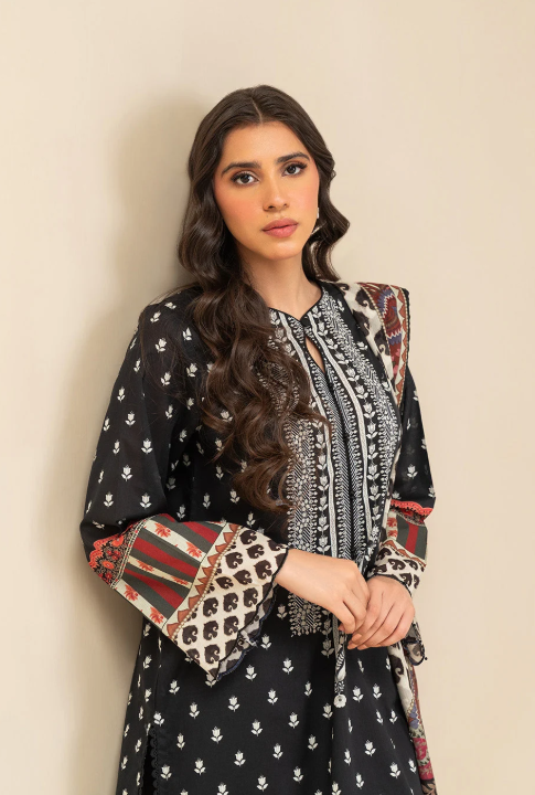 3 PIECE PRINTED LAWN SUIT