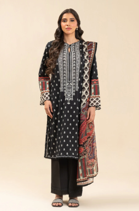 3 PIECE PRINTED LAWN SUIT