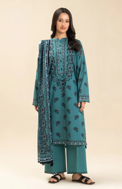 3 Piece Printed Lawn Suit
