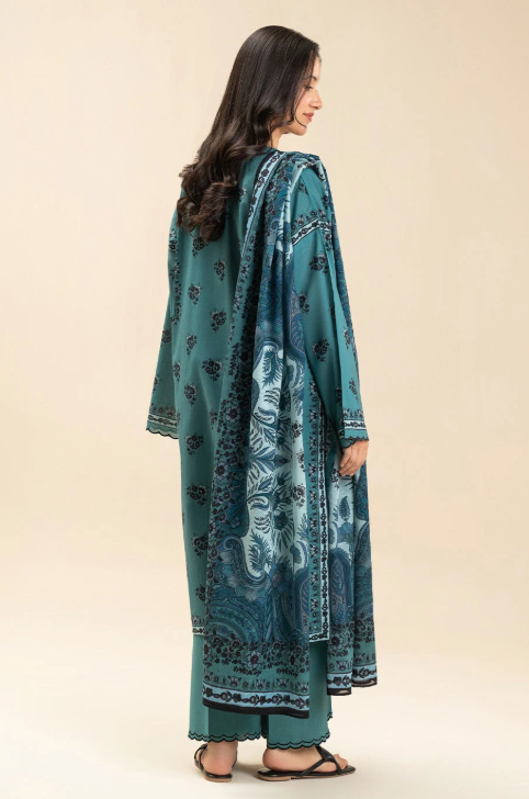 3 Piece Printed Lawn Suit