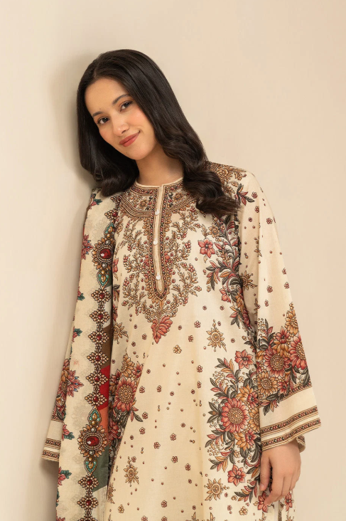 3 Piece Printed Lawn Suit