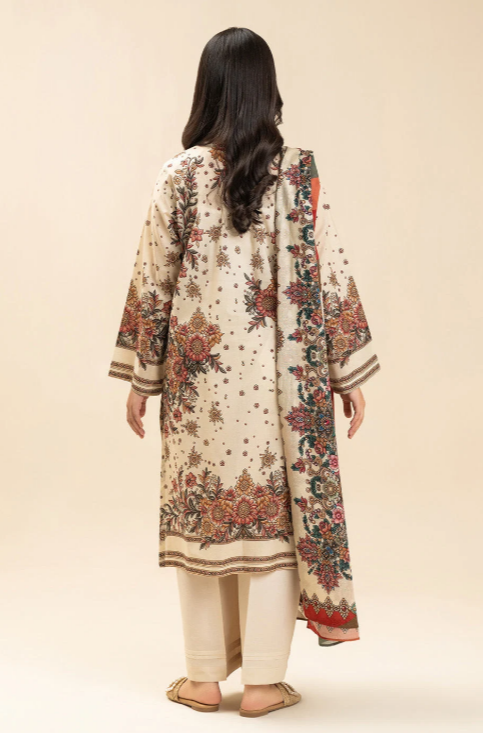 3 Piece Printed Lawn Suit