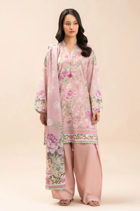 3 Piece Printed Lawn Suit