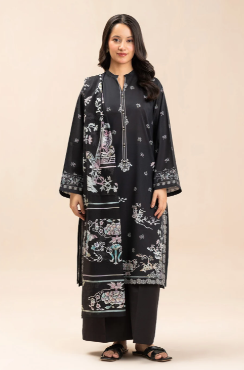 3 Piece Printed Lawn Suit