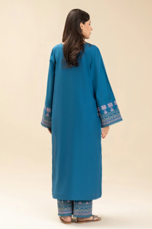2 PICE EMBROIDERED LAWN SUIT