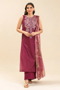 3 PIECE EMBROIDERED LAWN SUIT