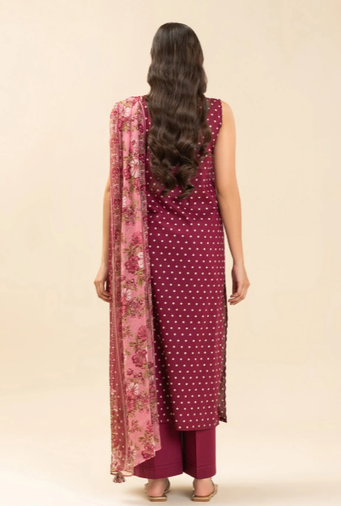 3 PIECE EMBROIDERED LAWN SUIT