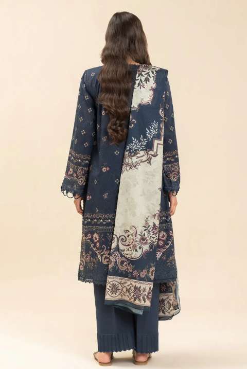 3 PIECE EMBROIDERED LAWN SUIT