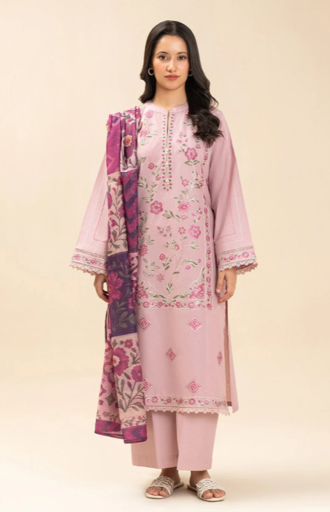 3 PIECE EMBROIDERED LAWN