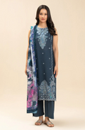 3 PIECE EMBROIDERED LAWN SUIT