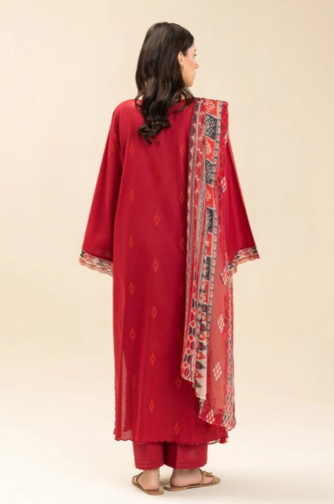 3 PIECE EMBROIDERED LAWN SUIT